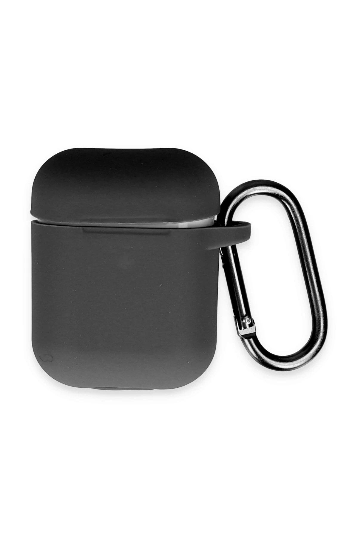 Mey İthalat® Airpods 2 (2.nesil) Hang Kılıf - Siyah