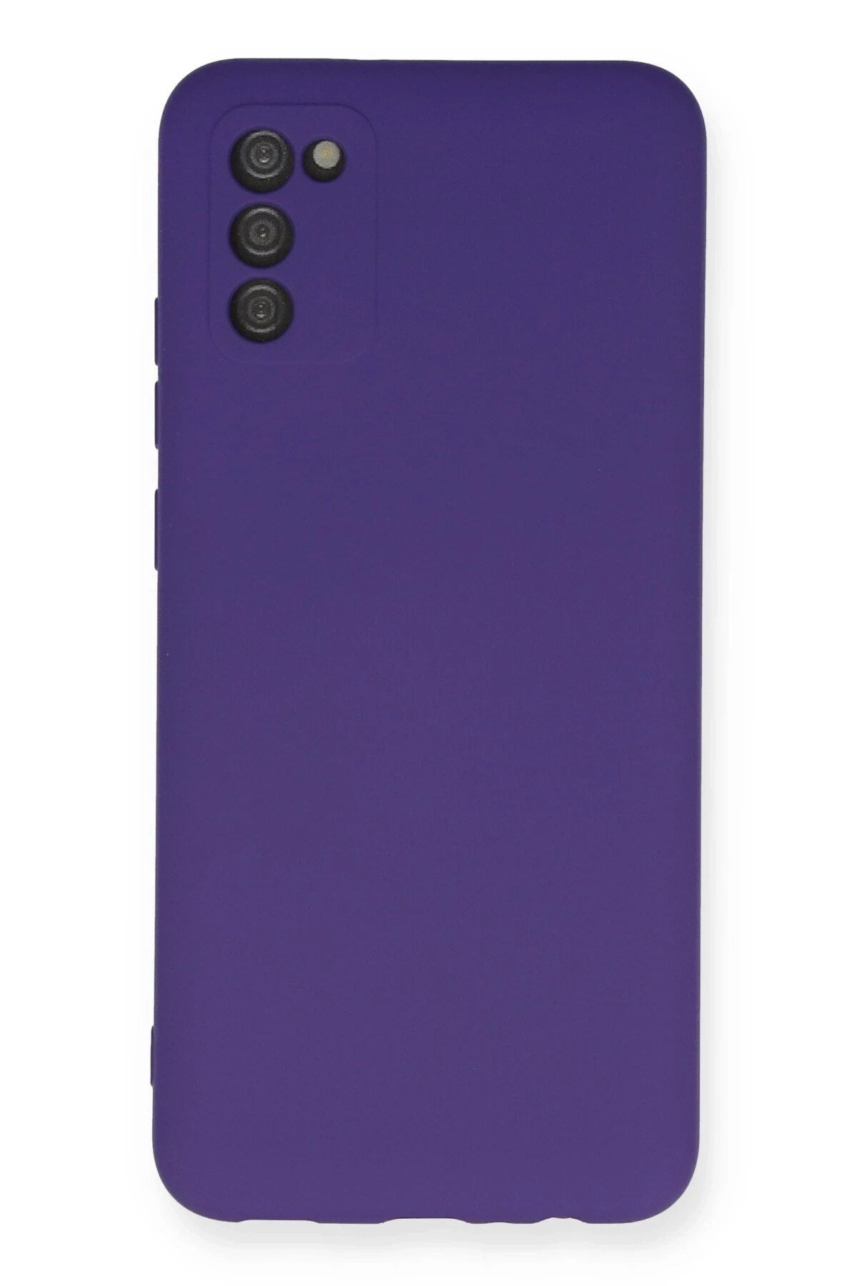 Mey İthalat® Samsung Galaxy A03S Kılıf Nano içi Kadife Silikon - Mor