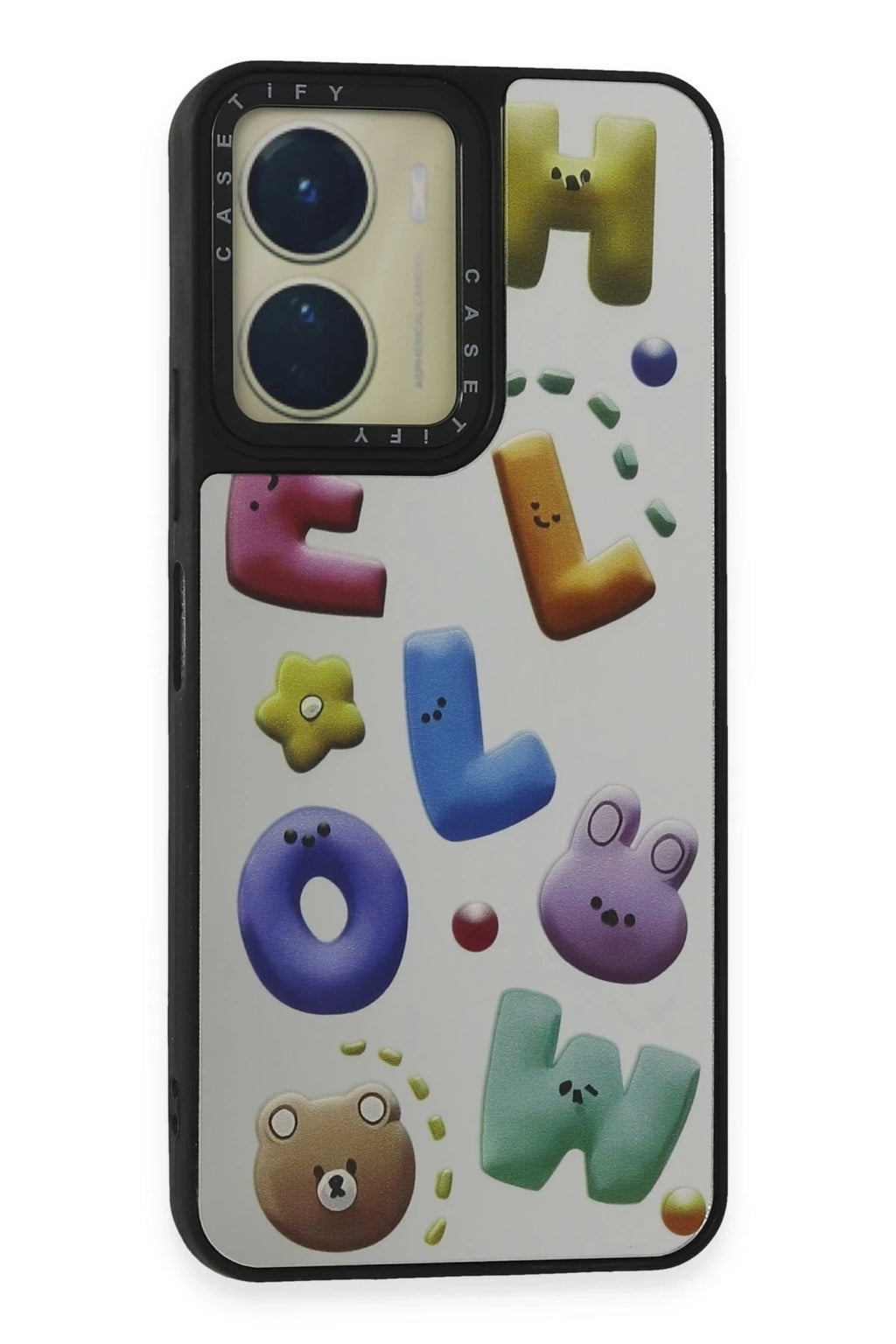 Mey İthalat® Vivo Y16 Kılıf Mirror Desenli Kapak - Mirror - 15