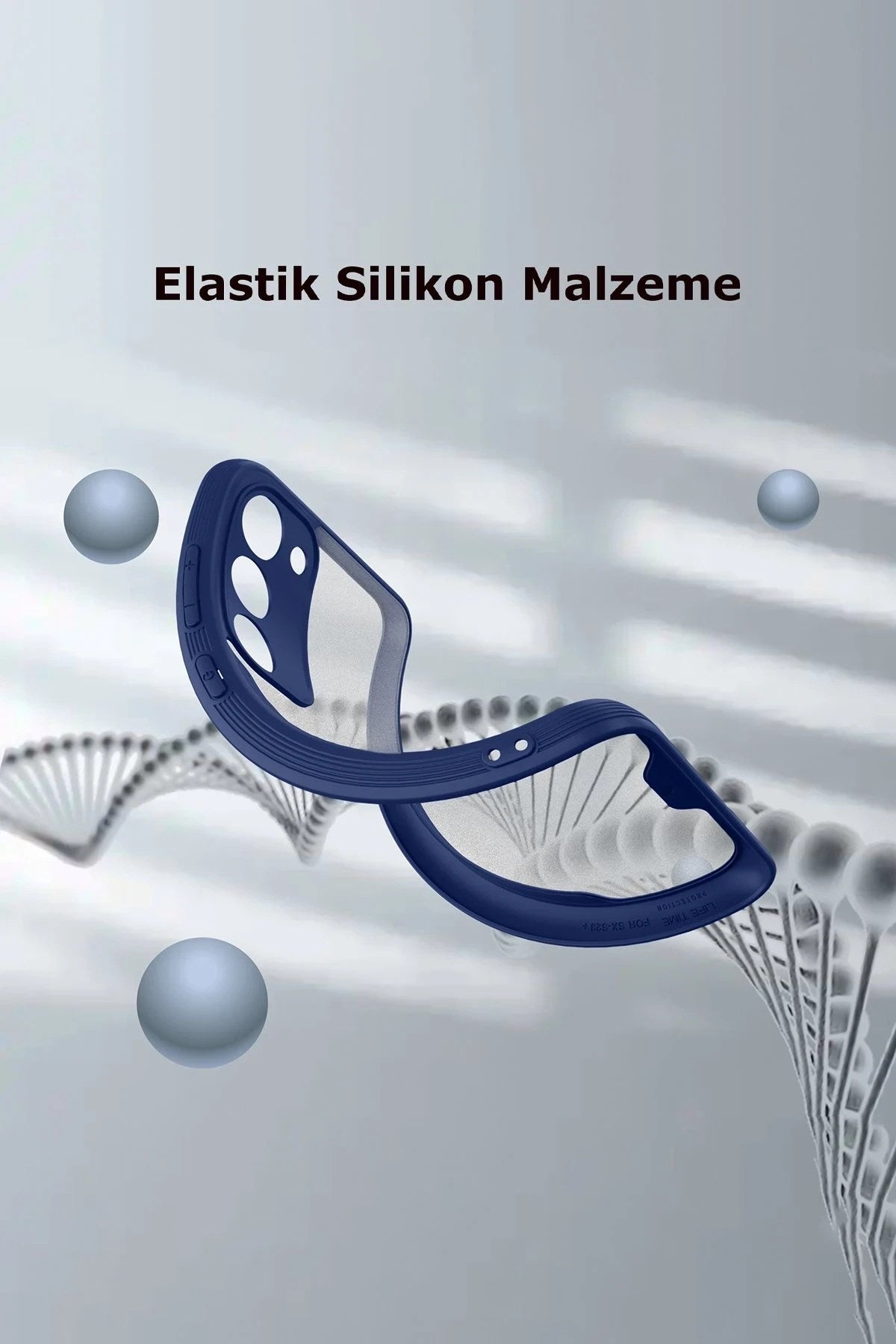 Mey İthalat® Samsung Galaxy S23 Plus Kılıf Platin Silikon - Siyah