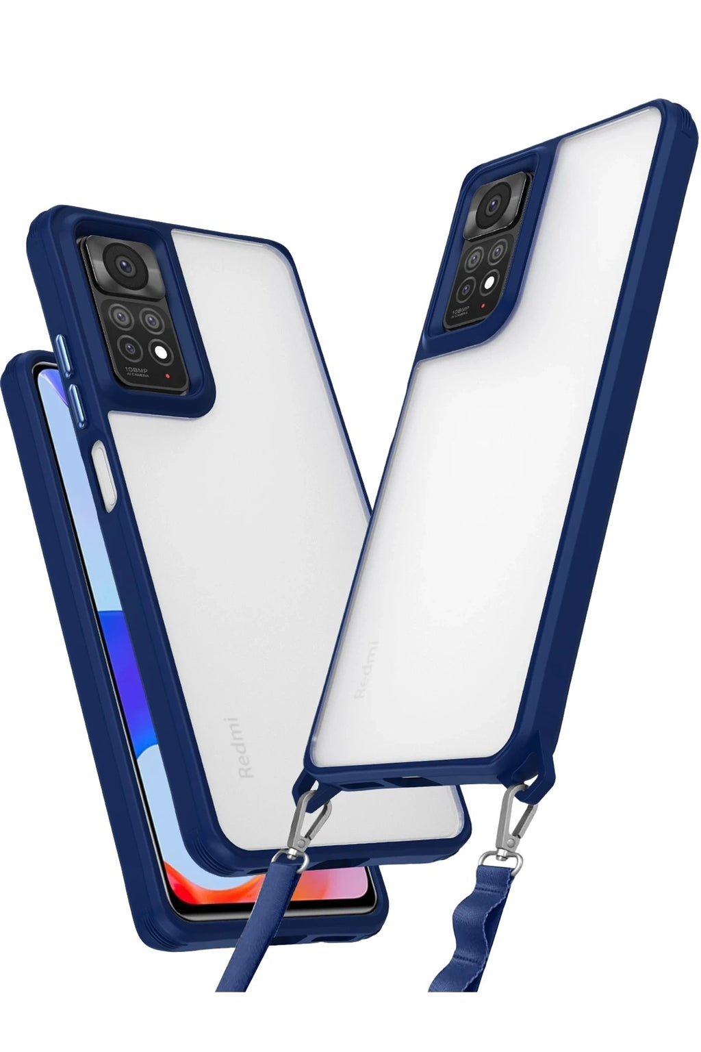 Mey İthalat® Redmi Note 11 Pro Kılıf Penta Silikon Kılıf - Lacivert