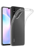 Mey İthalat® Redmi 9A Kılıf Lüx Şeffaf Silikon - Şeffaf