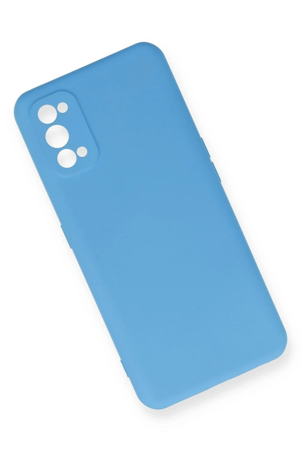 Mey İthalat® Realme 7 Pro Kılıf Nano içi Kadife Silikon - Mavi