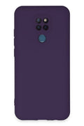 Mey İthalat® General Mobile GM 20 Kılıf Nano içi Kadife Silikon - Mor
