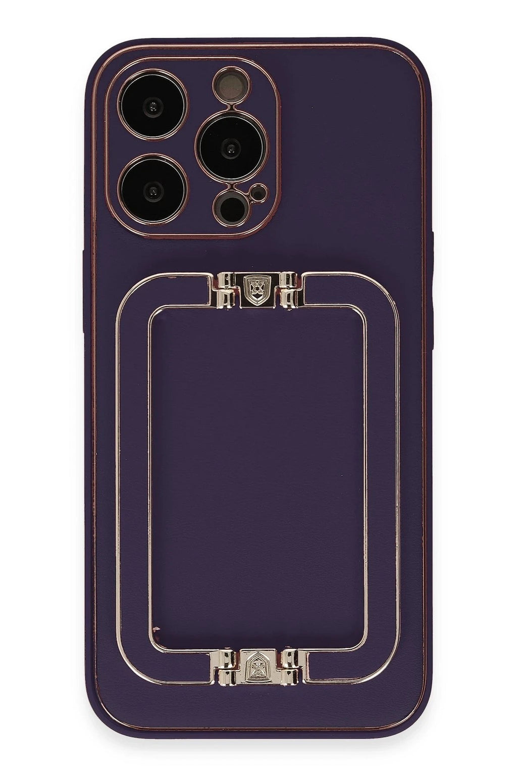 Mey İthalat® iPhone 14 Pro Kılıf Coco Elit Kapak - Derin Mor
