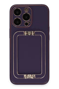 Mey İthalat® iPhone 14 Pro Kılıf Coco Elit Kapak - Derin Mor