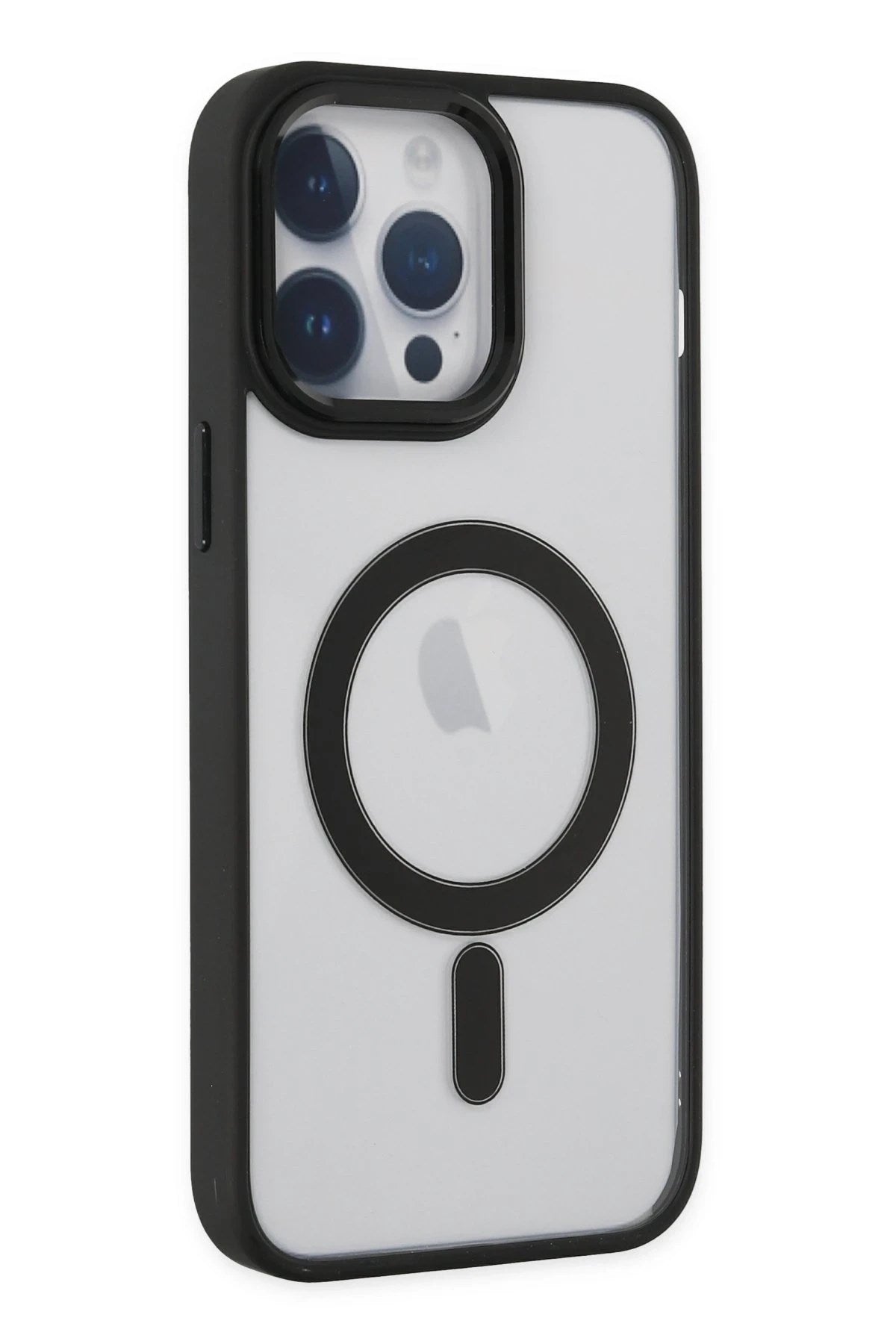 Mey İthalat® iPhone 14 Pro Kılıf Room Magneticsafe Silikon - Siyah