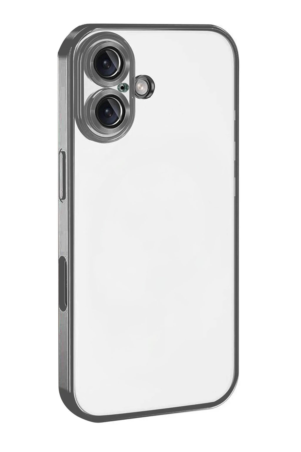 Mey İthalat® iPhone 17 Lensli Silikon - Titan Gri