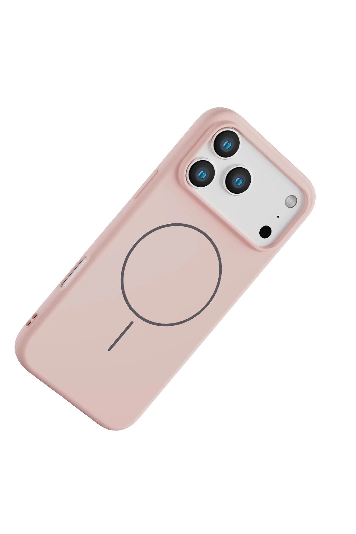 Mey İthalat® iPhone 17 Pro Max Jully Magsafe Kapak - Pudra