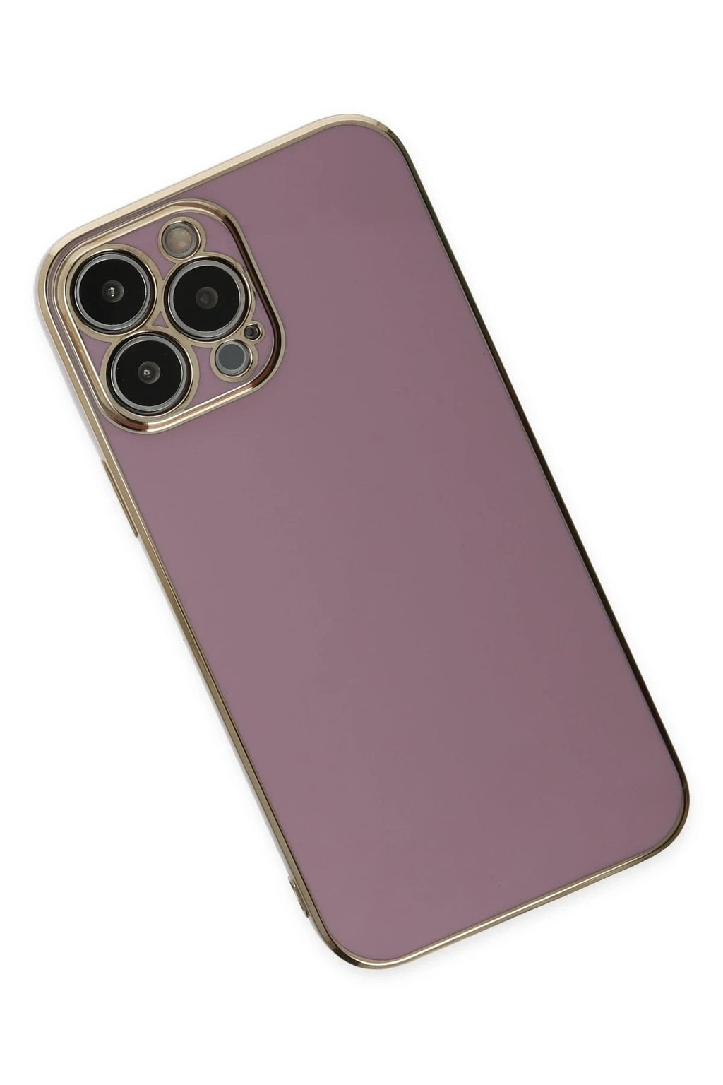 Mey İthalat® iPhone 14 Pro Kılıf Volet Silikon - Mor