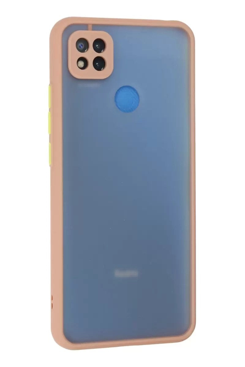 Mey İthalat® Redmi 9C Kılıf Montreal Silikon Kapak - Pembe
