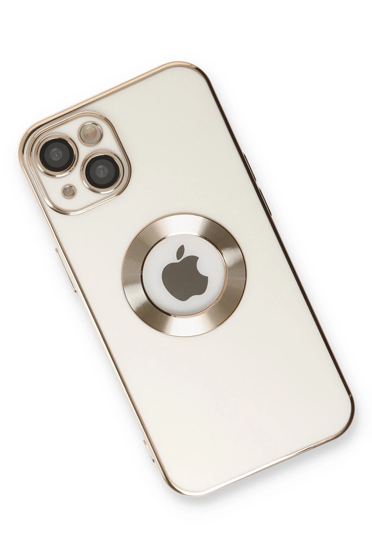 Mey İthalat® iPhone 14 Plus Kılıf Store Silikon - Beyaz