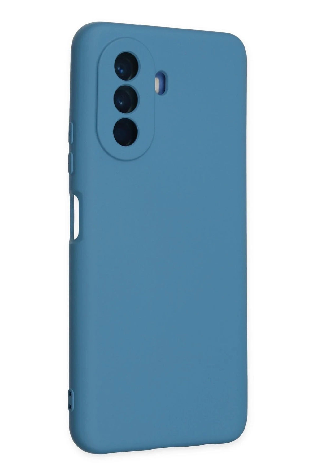 Mey İthalat® Huawei Nova Y70 Kılıf Nano içi Kadife Silikon - Mavi