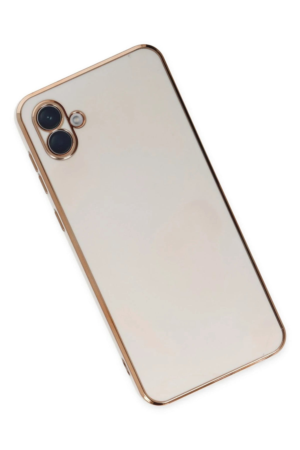 Mey İthalat® Samsung Galaxy A04 Kılıf Volet Silikon - Beyaz