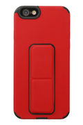 Mey İthalat® iPhone 6 Kılıf Mega Standlı Silikon - Kırmızı