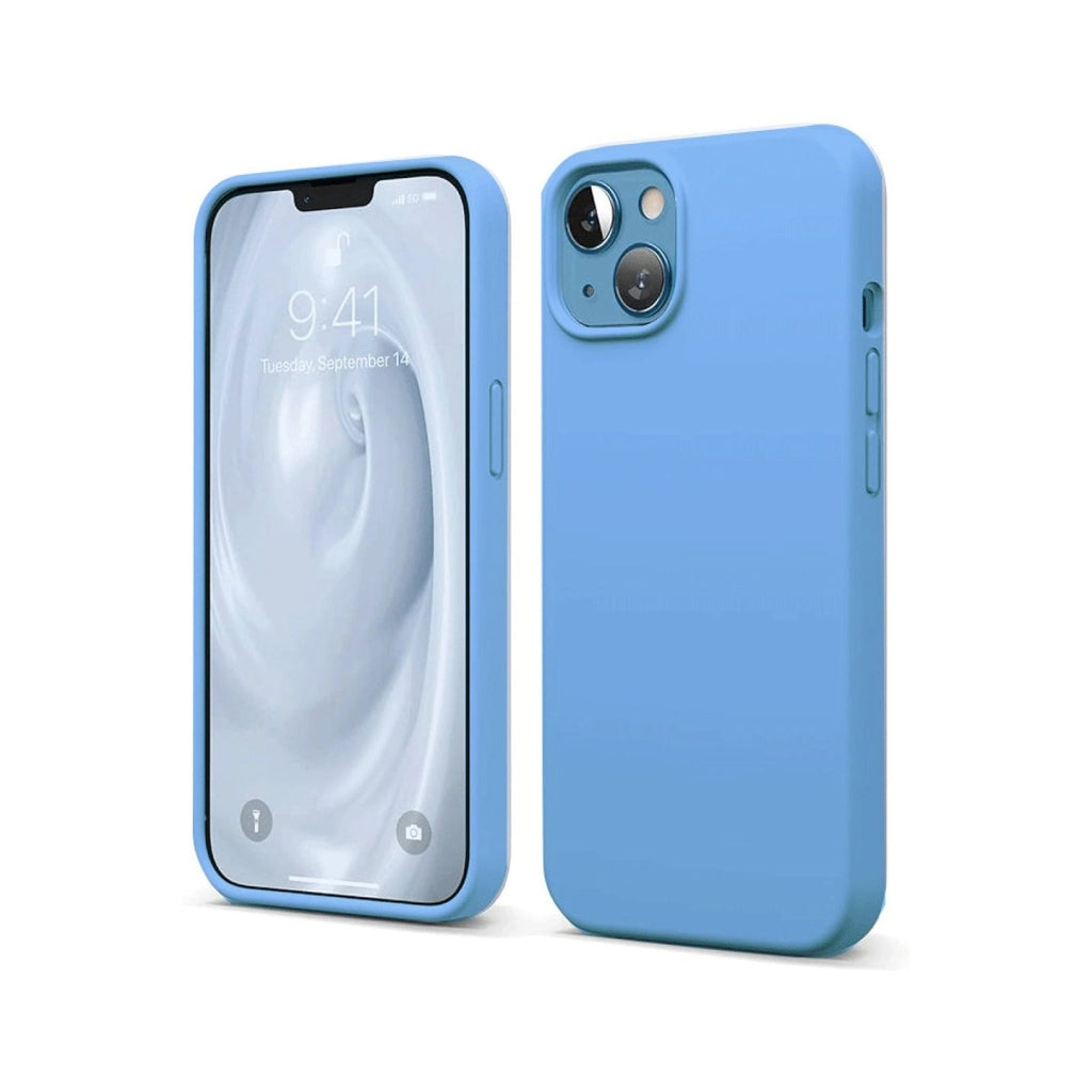 Mey İthalat® iPhone 14 Kılıf First Silikon - Mavi