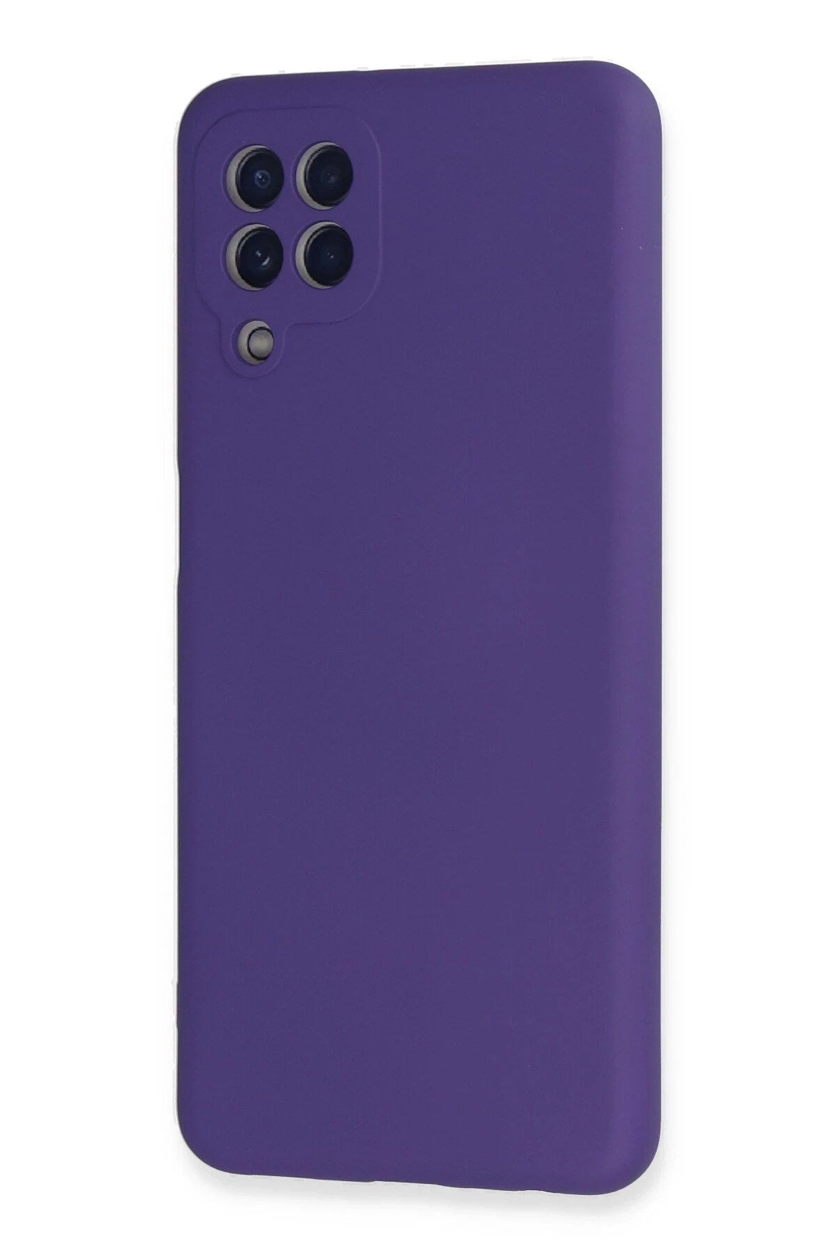 Mey İthalat® Samsung Galaxy A22 Kılıf Nano içi Kadife Silikon - Mor