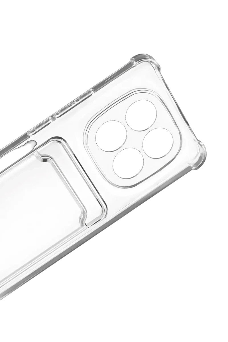 Mey İthalat® Redmi Note 15 Pro 5G Kart Şeffaf Silikon - Şeffaf