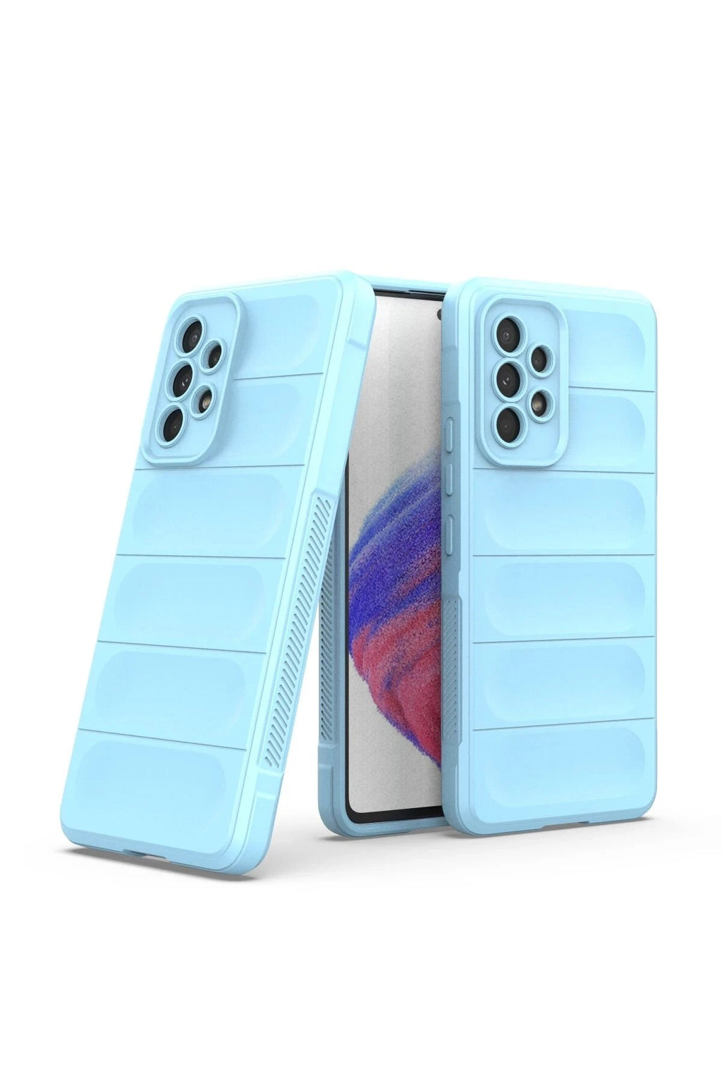 Mey İthalat® Samsung Galaxy A53 5G Kılıf Optimum Silikon - Sky Blue