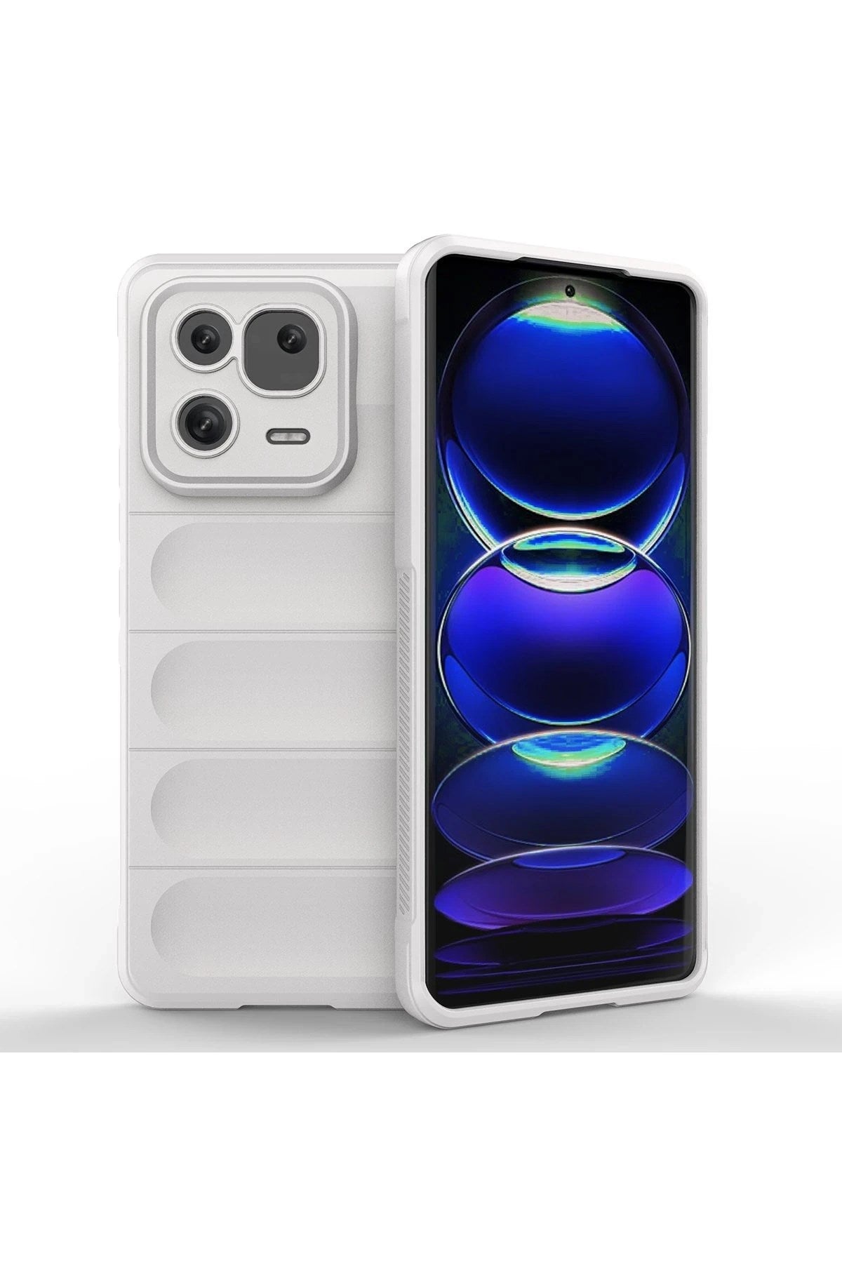 Mey İthalat® Mi 13 Pro Kılıf Optimum Silikon - Krem