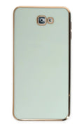 Mey İthalat® Samsung Galaxy J7 Prime Kılıf Volet Silikon - Açık Yeşil