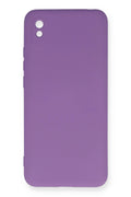Mey İthalat® Redmi 9A Kılıf Nano içi Kadife Silikon - Mor