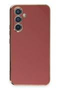 Mey İthalat® Samsung Galaxy A54 5G Kılıf Volet Silikon - Kırmızı