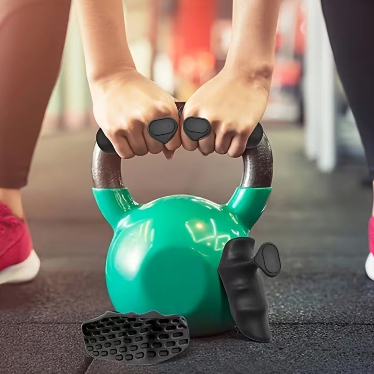 2 Adet Sporcu El Koruma Silikonu – Fitness, Ağırlık Kaldırma ve Antrenman İçin Kaymaz El Pedi