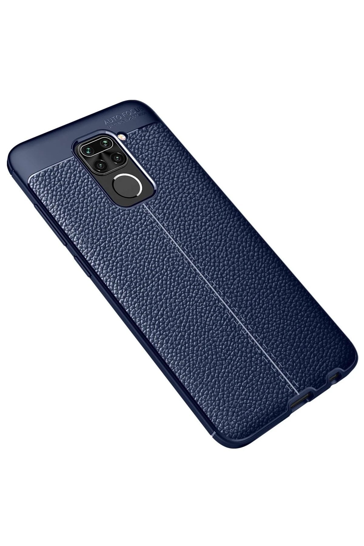 Mey İthalat® Redmi Note 9 Kılıf Auto Focus Kapak - Lacivert