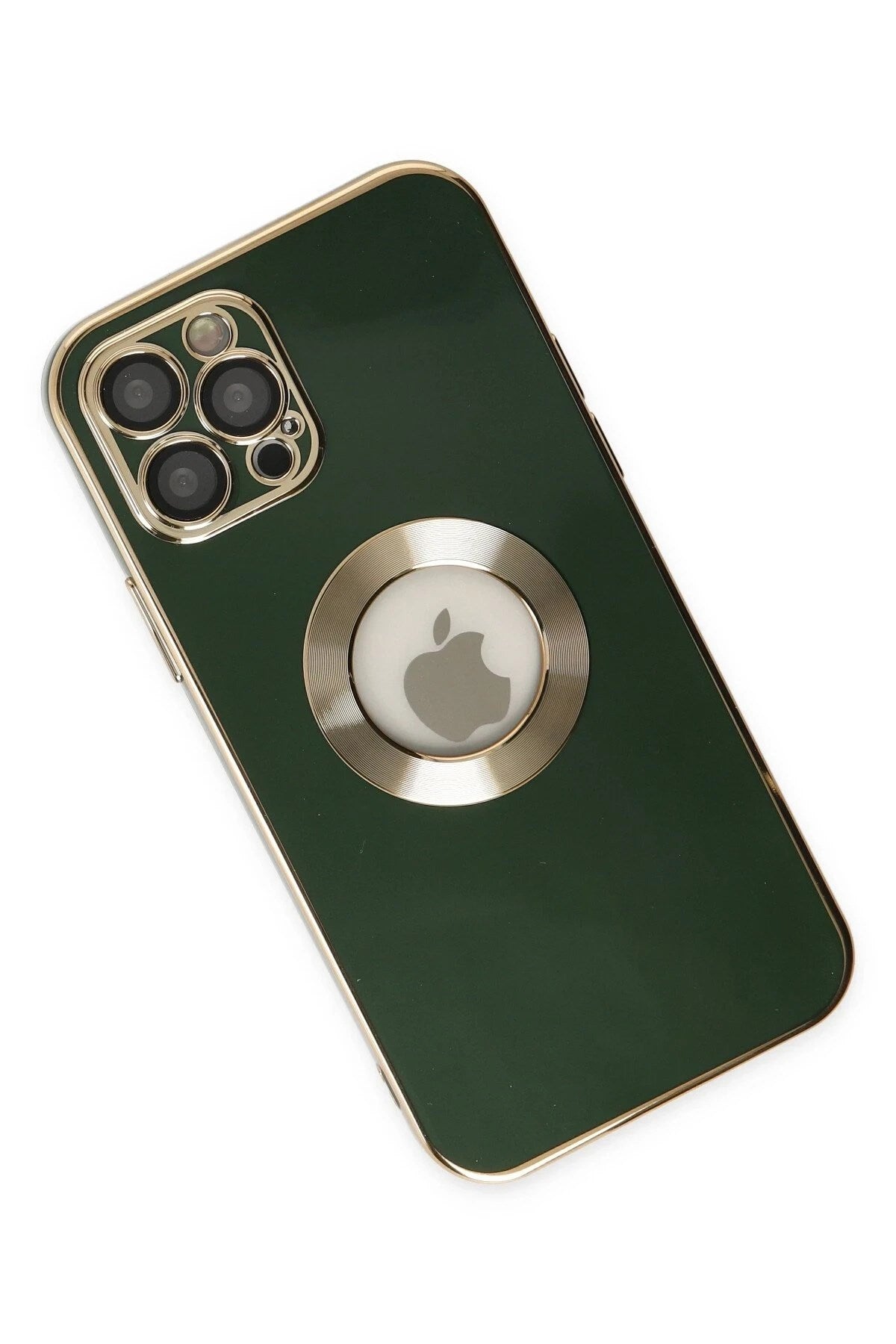 Mey İthalat® iPhone 12 Pro Max Kılıf Store Silikon - Yeşil