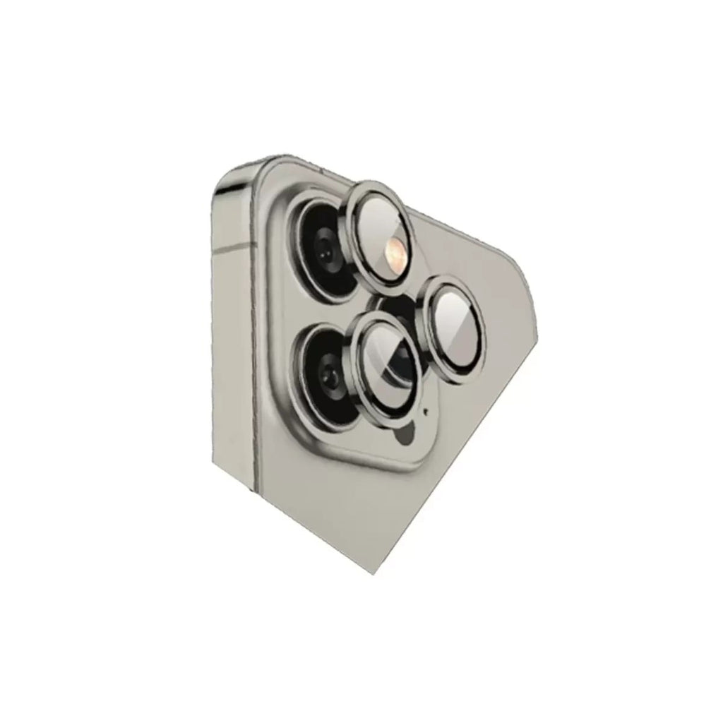 Mey İthalat® iPhone 15 Pro Max Bilvis Titan Kamera Lens - Titan Gri