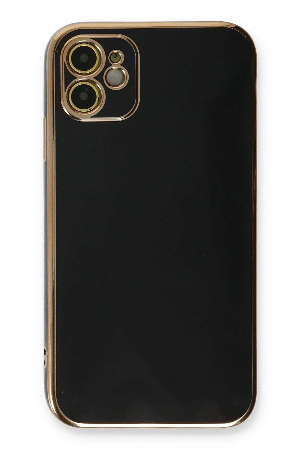 Mey İthalat® iPhone 11 Kılıf Volet Silikon - Siyah