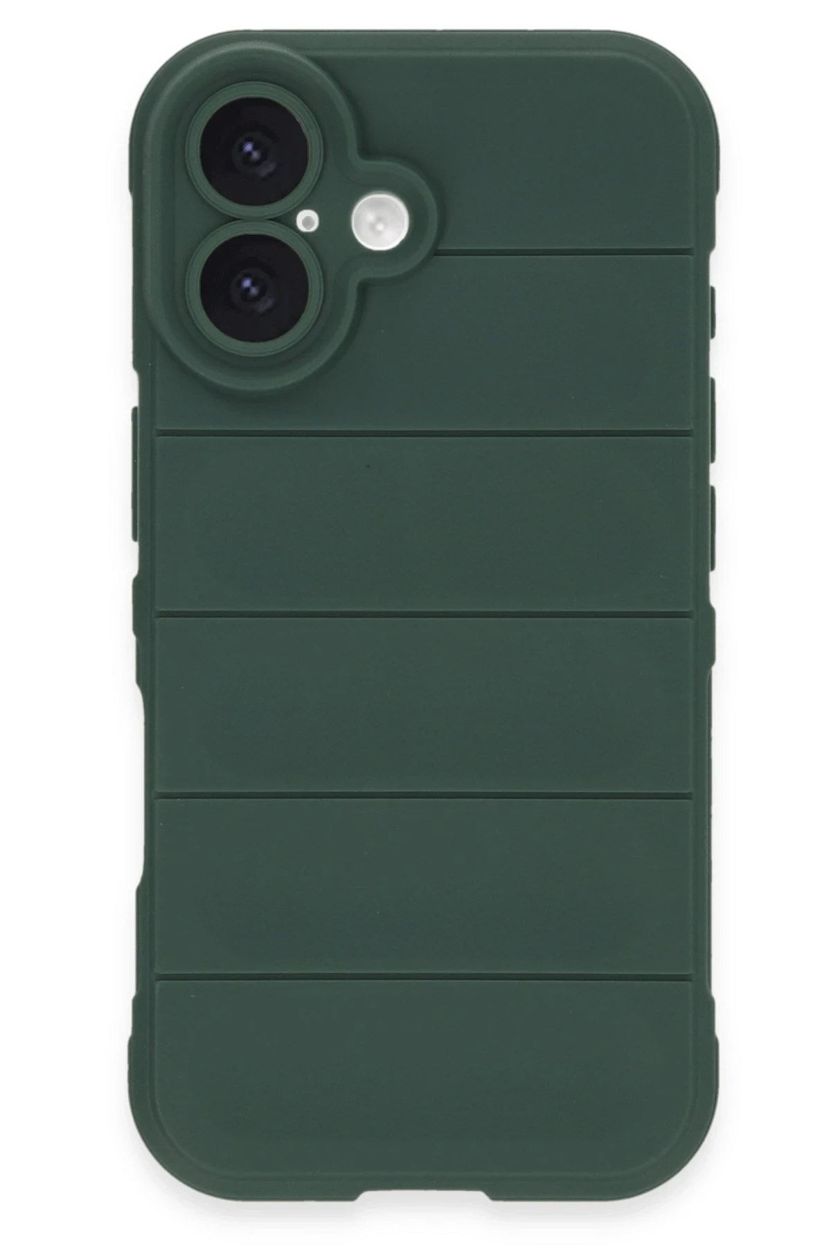 Mey İthalat® iPhone 16 Plus Kılıf Optimum Silikon - Koyu Yeşil