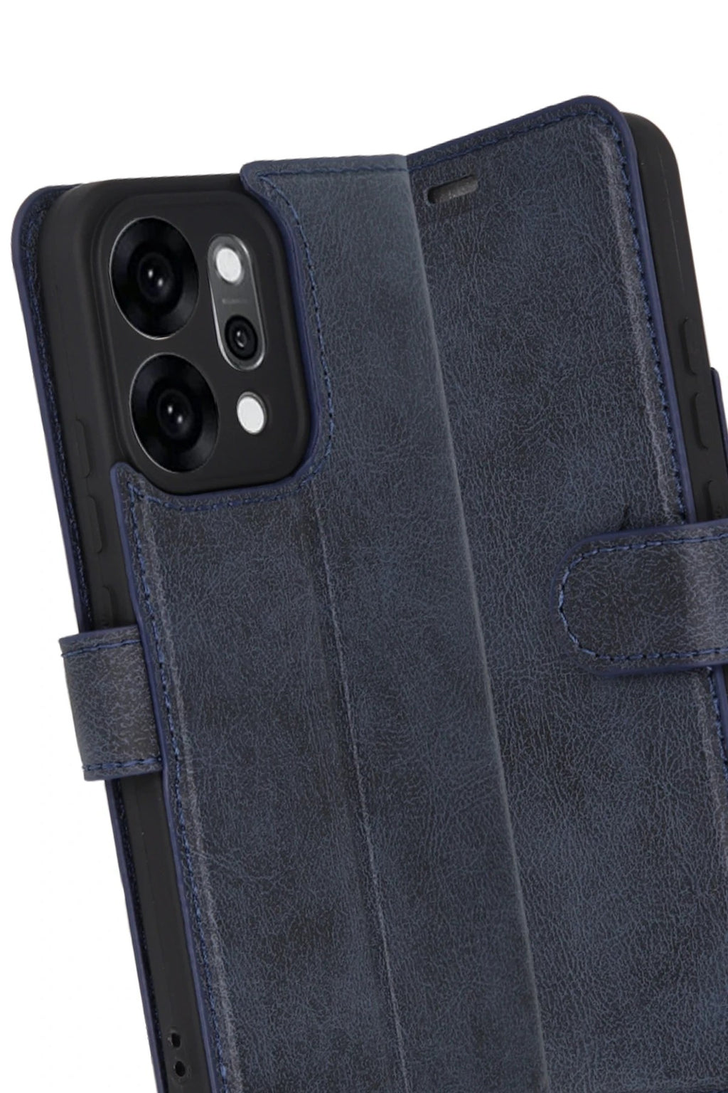 Mey İthalat® Reno 14 Trend S Plus Kapaklı Kılıf - Lacivert