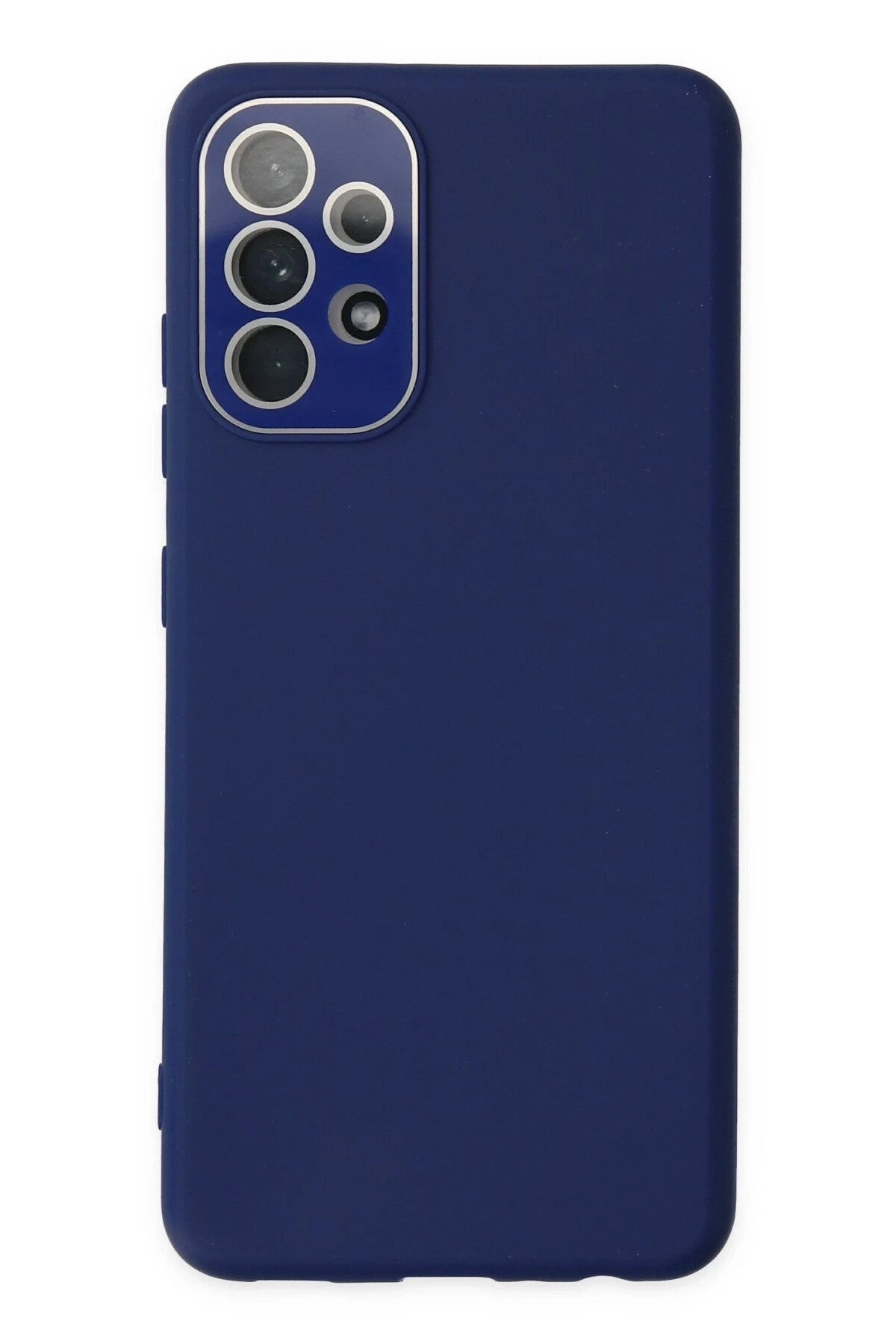 Mey İthalat® Samsung Galaxy A53 5G Kılıf Lansman Glass Kapak - Sky Blue