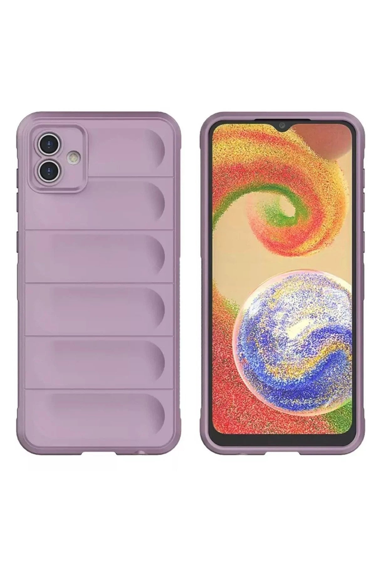 Mey İthalat® Samsung Galaxy A05 Kılıf Optimum Silikon - Mor