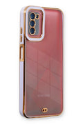 Mey İthalat® Samsung Galaxy A03S Kılıf Liva Lens Silikon - Lila