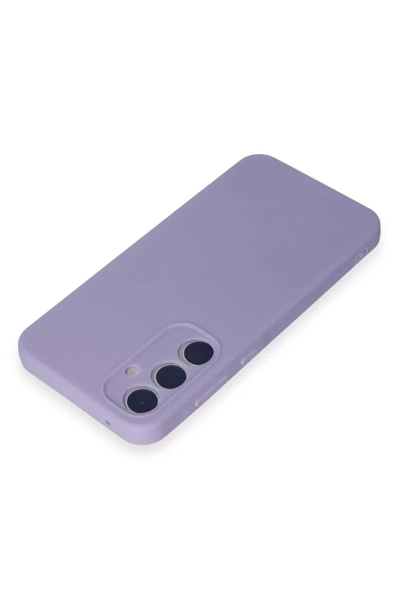 Mey İthalat® Samsung Galaxy A15 4G Kılıf First Silikon - Lila