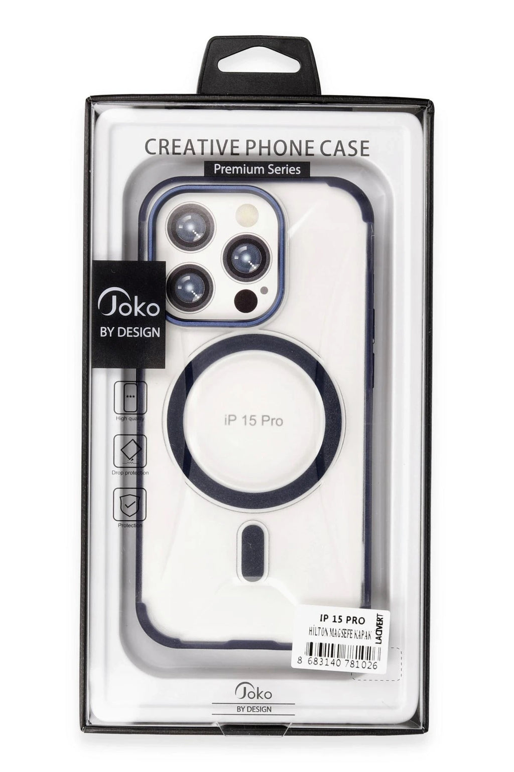 Mey İthalat® iPhone 15 Pro Max Hilton Magsafe Kapak - Titan Gri