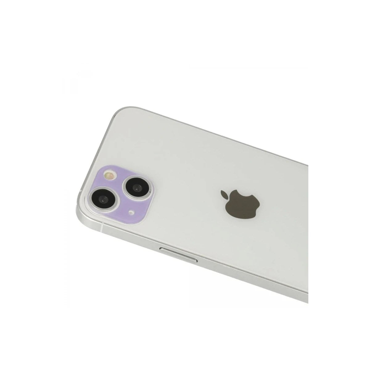 Mey İthalat® iPhone 13 Rainbow Kamera Lens Koruma Cam - Mor
