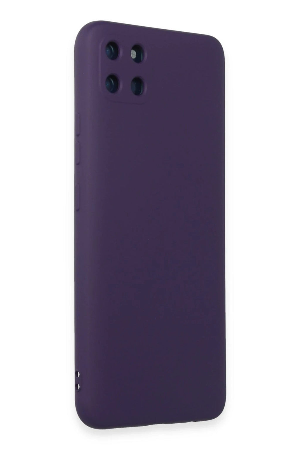 Mey İthalat® Realme C11 Kılıf Nano içi Kadife Silikon - Mor