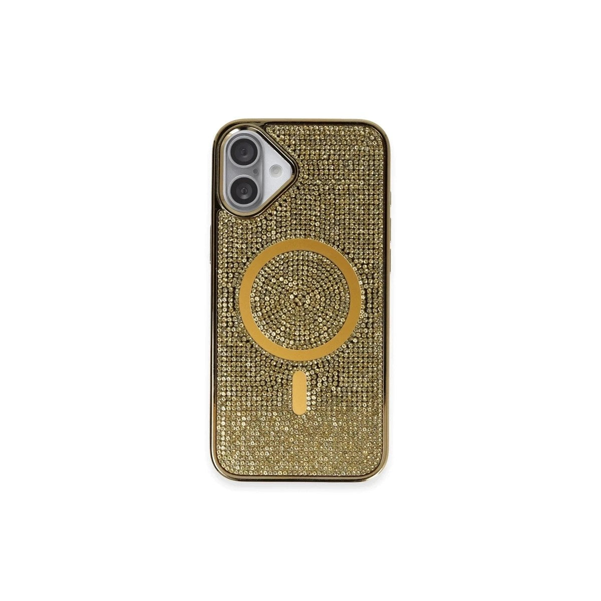 Mey İthalat® iPhone 16 Plus Kılıf Helen Magsafe Kapak - Gold