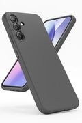 Mey İthalat® Samsung Galaxy A24 4G Kılıf First Silikon - Gri