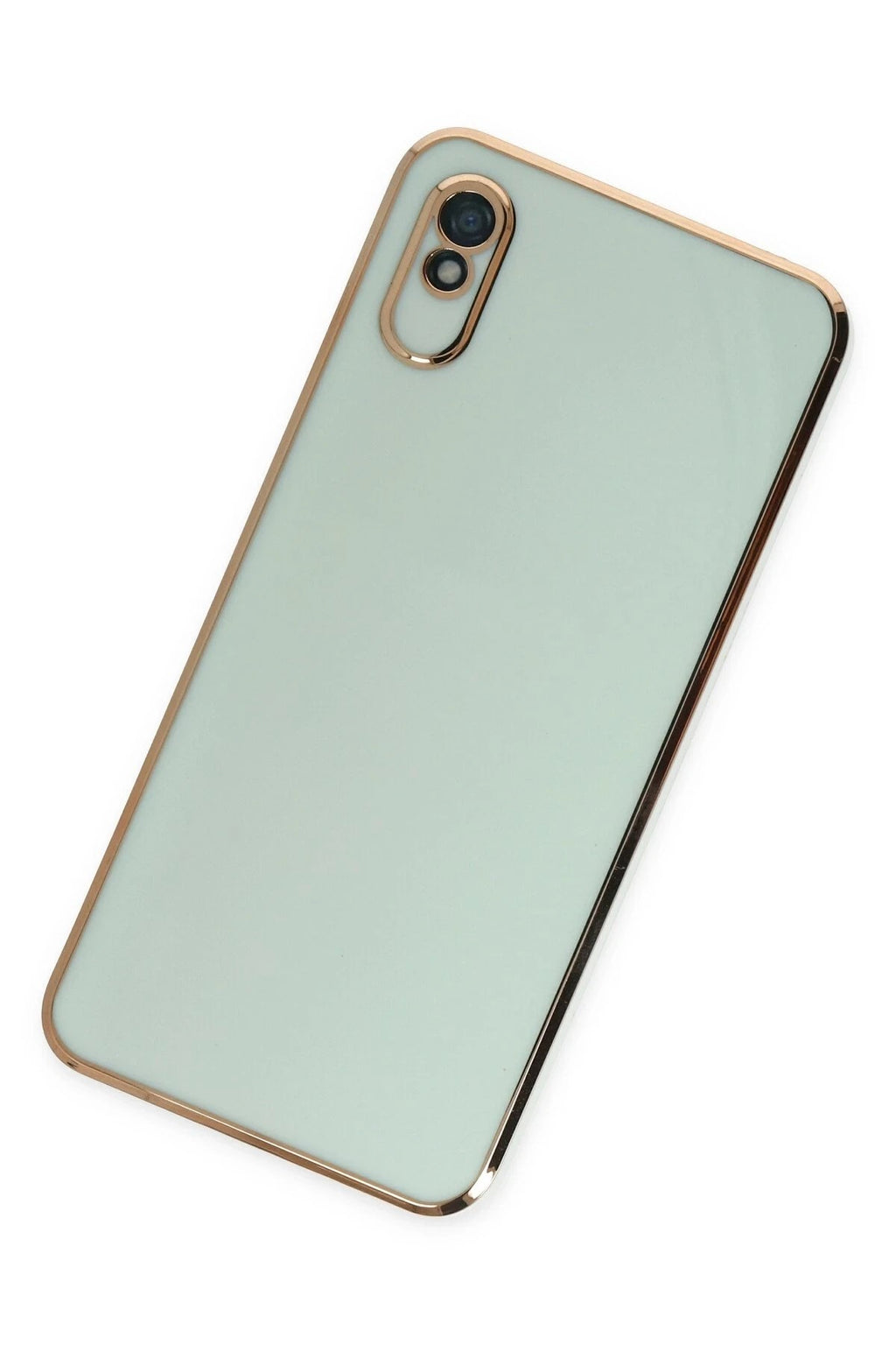Mey İthalat® Redmi 9A Kılıf Volet Silikon - Açık Yeşil