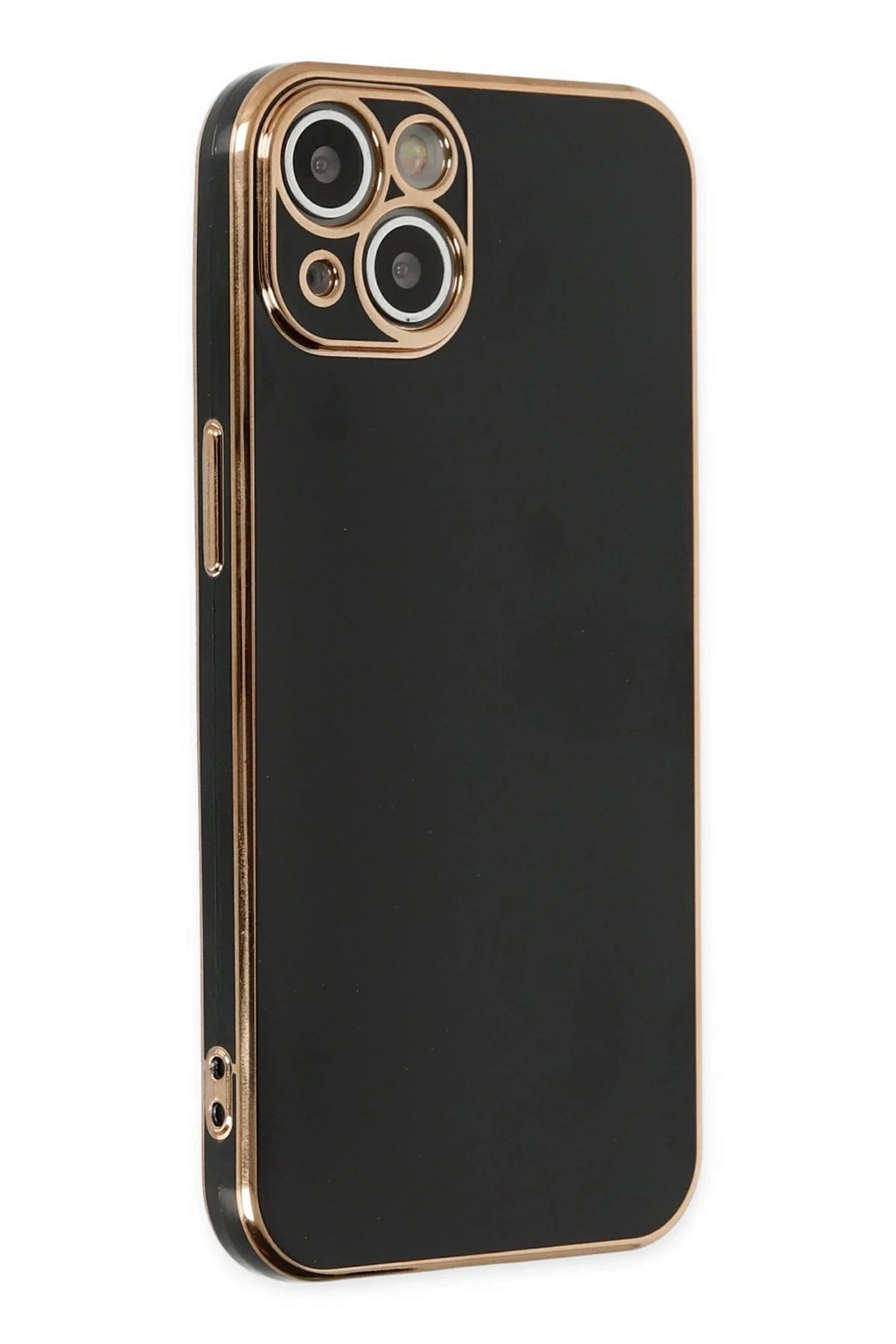 Mey İthalat® iPhone 14 Kılıf Volet Silikon - Siyah