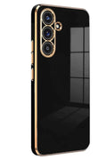 Mey İthalat® Samsung Galaxy A56 Kılıf Volet Silikon - Siyah