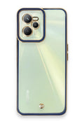 Mey İthalat® Realme C35 Kılıf Liva Lens Silikon - Mavi