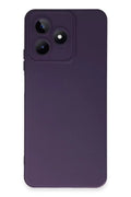 Mey İthalat® Realme C53 Kılıf Nano içi Kadife Silikon - Mor
