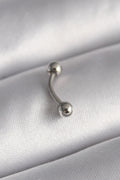 Mey İthalat® 316L Çelik Gümüş Renk Topçuk Model Piercing