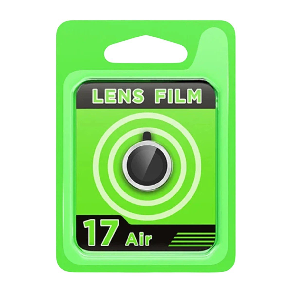 Mey İthalat® iPhone 17 Air Raze Metal Kamera Lens - Gümüş